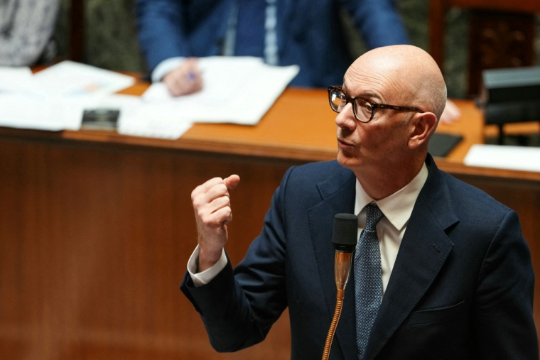 Roland Lescure à Paris, le 21 juillet 2026. ( AFP / DIMITAR DILKOFF )