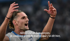 Affaire Rabiot: Roberto De Zerbi dit espérer "réparer les choses" avec Adrien Rabiot
