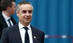 Le délégué général pour l'armement Patrick Pailloux à Toulon, le 22 janvier 2026. ( AFP / THIBAUD MORITZ )