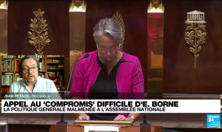 Discours de politique générale d’Elisabeth Borne : "elle va faire un travail de dentelière"