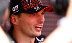 Le pilote néerlandais Max Verstappen après avoir remporté la course sprint du GP de Belgique, le 26 juillet 2025 à Spa-Francorchamps ( AFP / SIMON WOHLFAHRT )