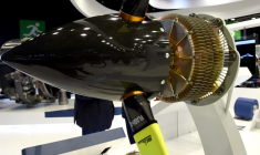 Un moteur de classe ENGINeUS au Bourget, le 18 juin 2019. (illustration) ( AFP / ERIC PIERMONT )