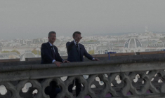 Emmanuel Macron inaugure la réouverture des tours de Notre-Dame au public