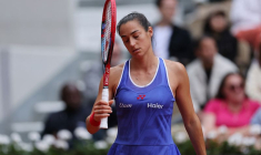 Caroline Garcia à Roland Garros