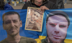 Kiev va récupérer les corps de soldats tombés dans des secteurs tels que Bakhmout ou Avdiïvka ( AFP / ROMAN PILIPEY )