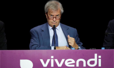 Vincent Bolloré lors de l'assemblée générale des actionnaires de Vivendi