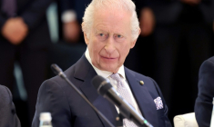 Le roi Charles III le 7 avril 2025, à Rome en Italie ( POOL / Chris Jackson )