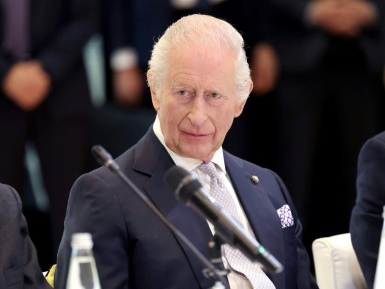 Le roi Charles III le 7 avril 2025, à Rome en Italie ( POOL / Chris Jackson )