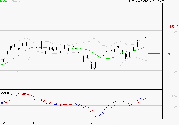 SCHNEIDER ELECTRIC SA : Le mouvement reste haussier