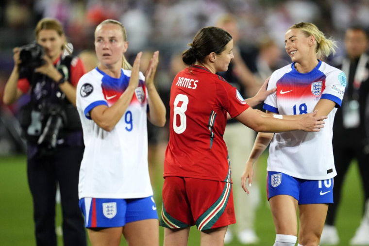 Euro F : L'Angleterre démonte le pays de Galles