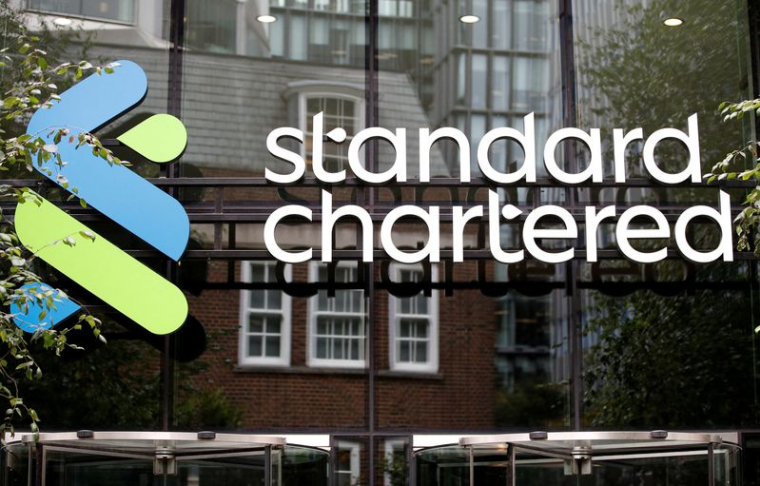 Le siège social de Standard Chartered, à Londres