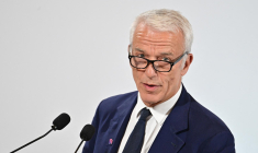 Patrick Martin à Paris le 16 octobre 2023. ( POOL / MIGUEL MEDINA )