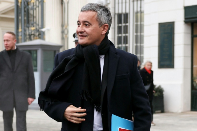 Le ministre de la Justice Gérald Darmanin le 5 janvier 2026 à Paris ( POOL / Thomas SAMSON )