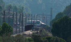 Accident ferroviaire en Espagne : images du lieu de la collision entre deux trains