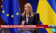REPLAY - "La candidature de l'Ukraine à l'UE va être examinée" annonce Roberta Metsola