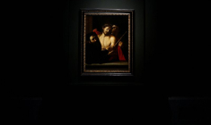 La peinture "Ecce Homo" du maître baroque italien Le Caravage exposée au musée du Prado à Madrid