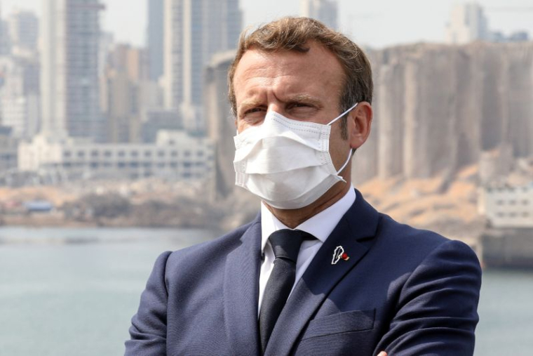 MACRON ORGANISE UNE COLLECTE DE FONDS POUR LE LIBAN UN AN APRÈS L'EXPLOSION DU PORT DE BEYROUTH