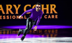 Le stade de l’Atlético de Madrid transformé en patinoire géante