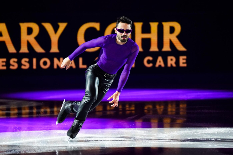 Le stade de l’Atlético de Madrid transformé en patinoire géante