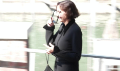 Mostra de Venise : Arrivée de la présidente du jury, Maggie Gyllenhaal