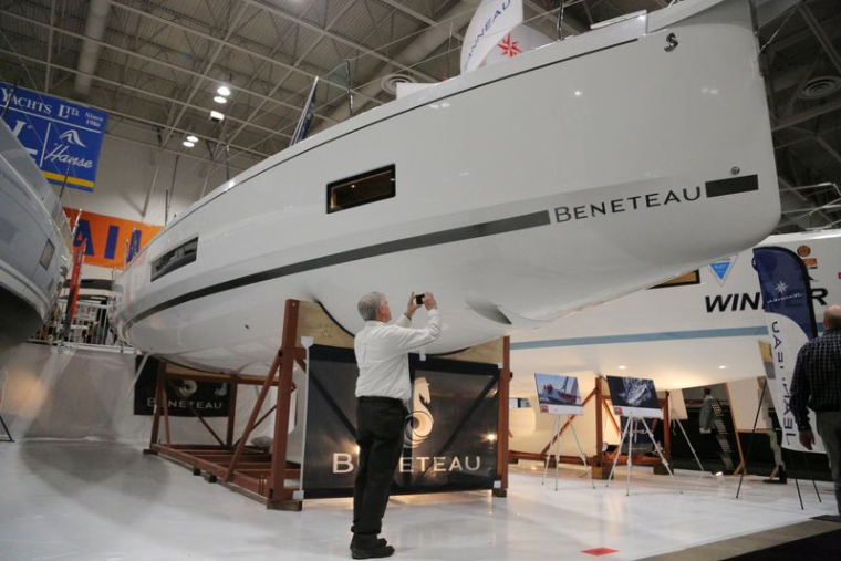 Un prototype de yacht Beneteau