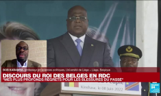Le roi des Belges en RD Congo : "Mes plus profonds regrets pour les blessures du passé"