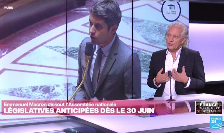 Législatives anticipées en France : "Un moment assez historique à affronter"