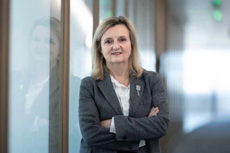 Corine de Bilbao à Issy-les-Moulineaux, le 15 décembre 2025. ( AFP / THOMAS SAMSON )