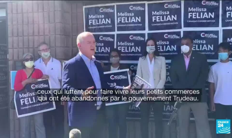 Le Canada aux urnes, l'avenir politique de Justin Trudeau en jeu