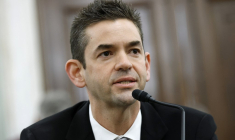 Jared Isaacman, à Washington DC, le 9 avril 2025 ( GETTY IMAGES NORTH AMERICA / KEVIN DIETSCH )