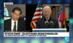 Élections sénatoriales aux États-Unis : Joe Biden renoue avec la campagne électorale en Géorgie