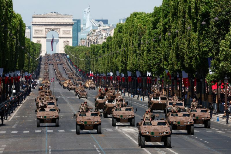 Célébrations annuelles du 14 juillet à Paris
