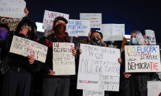 Manifestations à Bucarest