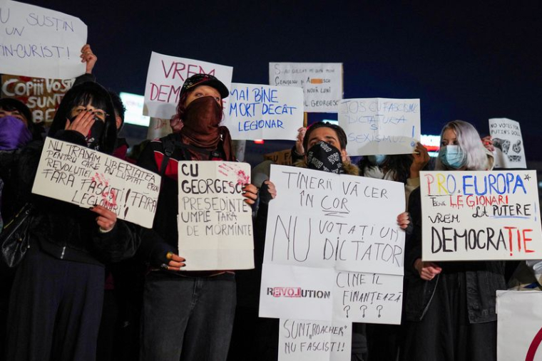 Manifestations à Bucarest