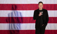 Elon Musk à Oaks, aux États-Unis, le 18 octobre 2024. ( AFP / RYAN COLLERD )