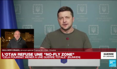 Guerre en Ukraine : le courage de Volodymyr Zelensky "salué par tout le pays"