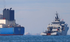 La marine française détourne vers le port de Marseille-Fos un pétrolier suspecté d'appartenir à la flotte fantôme russe