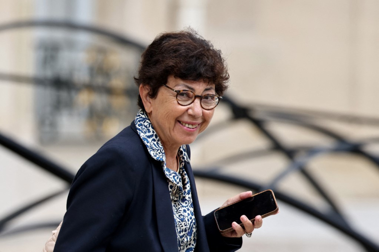Monique Barbut à Paris, le 31 août 2026. ( AFP / SIMON WOHLFAHRT )