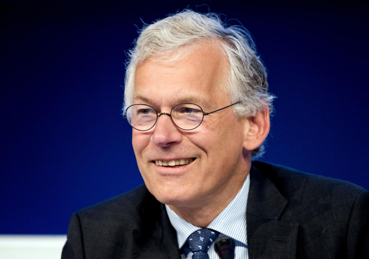 Frans van Houten, en 2019, à Amsterdam ( ANP / KOEN VAN WEEL )
