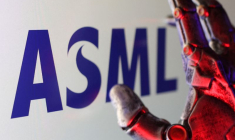 Illustration du logo d'ASML