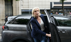 Marine Le Pen à Paris,le 2 juillet 2024. ( AFP / DIMITAR DILKOFF )