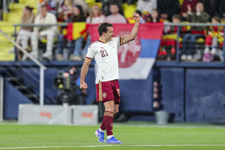 L'Espagne donne la leçon à la Serbie