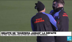 Football : "Je ne vais jamais digérer" l'échec du Mondial, dit Mbappé