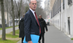 Eric Lombard à Paris, le 17 janvier 2025. ( AFP / BERTRAND GUAY )