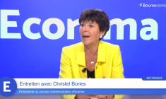 Christel Bories (Présidente d'Eramet) : "Il va falloir attendre mais je suis persuadée que notre cours de Bourse va rebondir !"