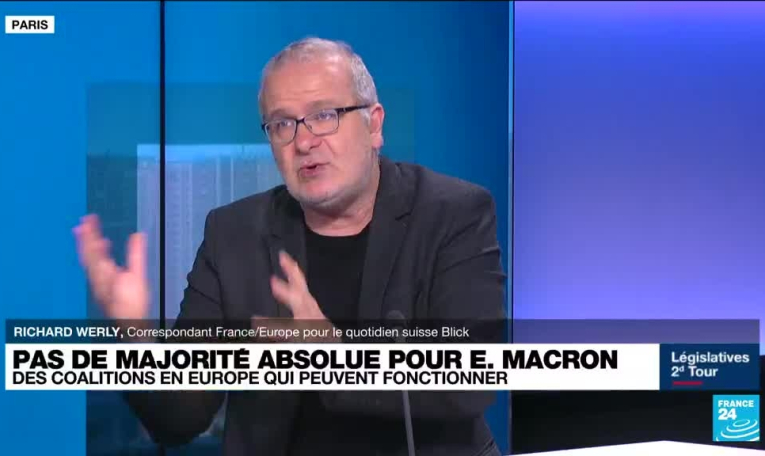 Législatives : " Jean-Luc Mélenchon a fait perdre sa boussole à Emmanuel Macron"