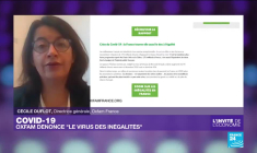 Pour Cécile Duflot, directrice générale d'Oxfam, "Les plus riches ont bénéficié de la pandémie"