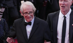 Cannes: le réalisateur Ken Loach sur le tapis rouge