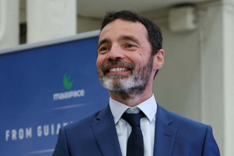 Yohann Leroy, directeur exécutif de MaiaSpace à Vernon, près de Paris, le 4 septembre 2026 ( AFP / Thomas SAMSON )