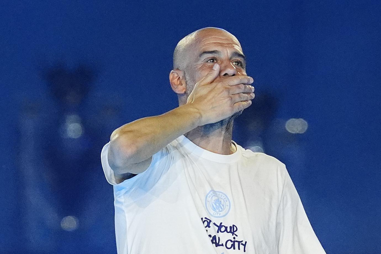 Pep Guardiola a réagi à son meme iconique